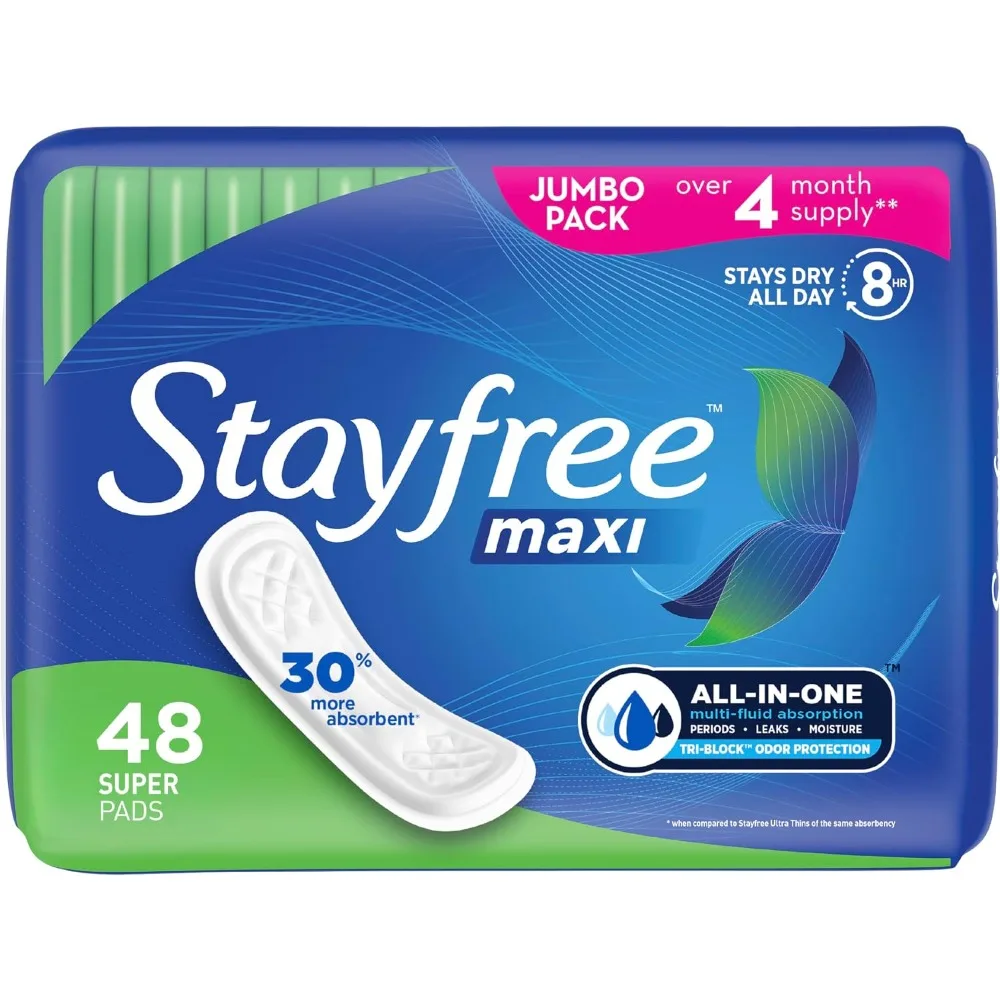 Extra Long Super Absorbent Overnight Maxi Pads for Women Heavy Flow, Wingless Design for Maximum Comfort and Security, Ultra Thin with Leakproof Core and Dry-Top Layer, 48 Count Bulk Pack for Reliable Protection, Ideal
Extra Long Super Absorbent Overnight Maxi Pads for Women Heavy Flow, Wingless Design for Maximum Comfort and Security, Ultra Thin with Leakproof Core and Dry-Top Layer, 48 Count Bulk Pack for Reliable Protection, Ideal