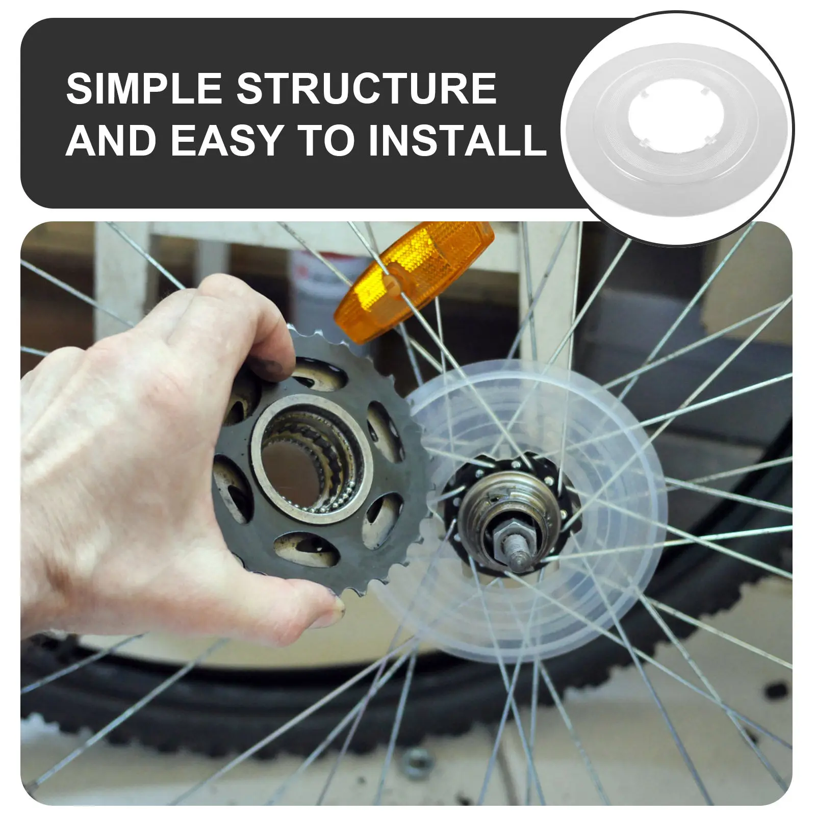 4pcs Bicycle Flywheel Guard Spoke Protector 4-Claw Transparent Mountain Wheel Cover Mud Resistant Bike Spoke Cover Durable
4pcs Bicycle Flywheel Guard Spoke Protector 4-Claw Transparent Mountain Wheel Cover Mud Resistant Bike Spoke Cover Durable