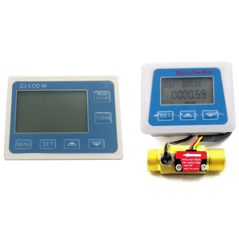 2 Pcs Control Flow Sensor Meter Lcd Display Zj-Lcd-M Screen For Flow Sensor Flow
2 Pcs Control Flow Sensor Meter Lcd Display Zj-Lcd-M Screen For Flow Sensor Flow