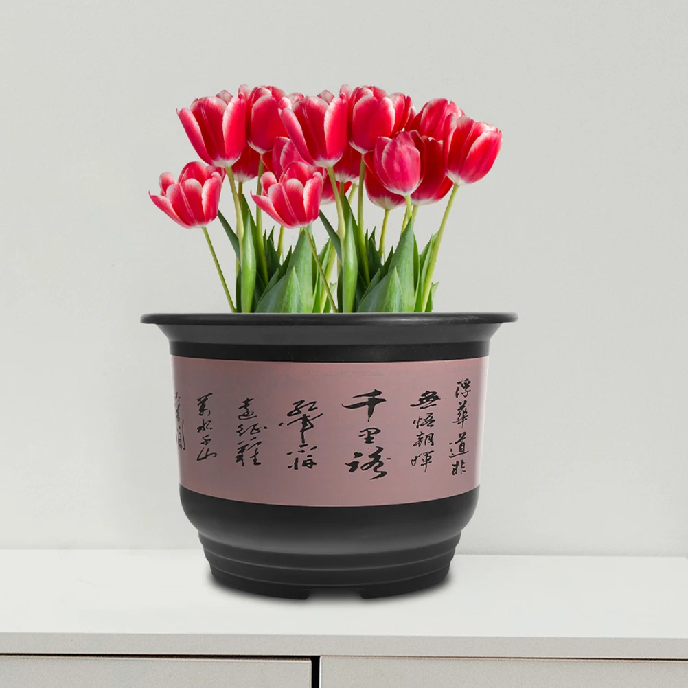 2pcs Black Plastic Plant Pots Indoor Flowerpot Nursery Containers chid Planter Spring Decor Household Flowerpots Drainage Holes
2pcs Black Plastic Plant Pots Indoor Flowerpot Nursery Containers chid Planter Spring Decor Household Flowerpots Drainage Holes