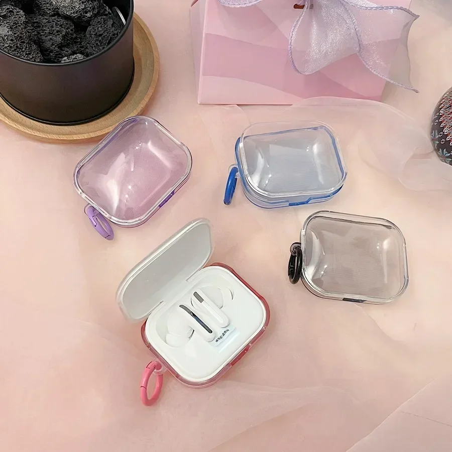 1PC For Redmi Buds 5 Case Transparent Colorful Gradient Hearphone BluetoothTPU Earphone Cover For XiaoMi Redmi Buds 5 With Hook
1PC For Redmi Buds 5 Case Transparent Colorful Gradient Hearphone BluetoothTPU Earphone Cover For XiaoMi Redmi Buds 5 With Hook