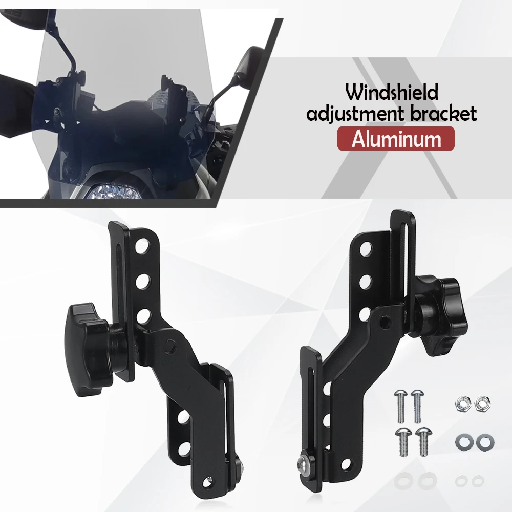 For SUZUKI V-STROM 1000 DL1000 2014~2019 Windshield Airflow Adjustable Kits Support Holder VSTROM Windscreen Strengthen Bracket
For SUZUKI V-STROM 1000 DL1000 2014~2019 Windshield Airflow Adjustable Kits Support Holder VSTROM Windscreen Strengthen Bracket