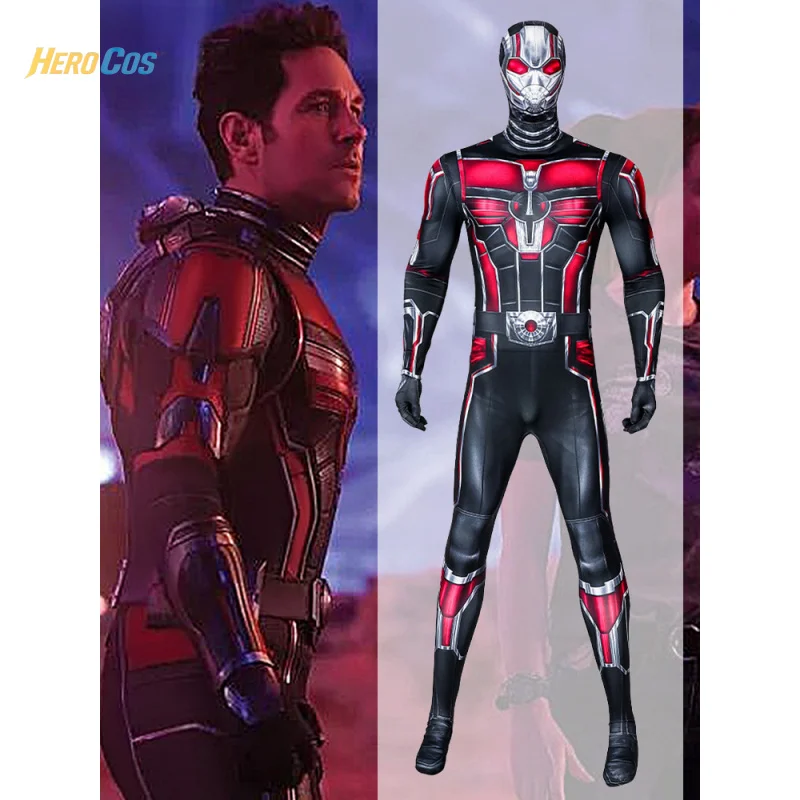 Ant Man 3 Cosplay Scott Lang Costume Stretchy Jumpsuit with Mask Movie Suits Halloween Party Role Play Outfits HERO Cos
Ant Man 3 Cosplay Scott Lang Costume Stretchy Jumpsuit with Mask Movie Suits Halloween Party Role Play Outfits HERO Cos