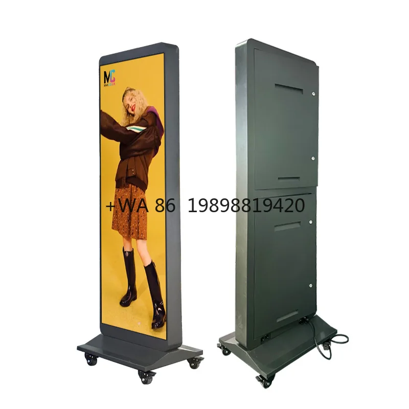 Outdoor P2 LED Digital Poster Advertising Screen Totem Film Module Truss Stage TV Signage Display Indoor Electronic Signage
Outdoor P2 LED Digital Poster Advertising Screen Totem Film Module Truss Stage TV Signage Display Indoor Electronic Signage