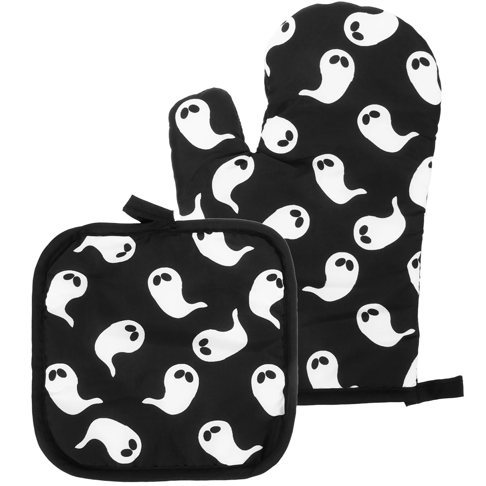 2 Pcs Halloween Microwave Gloves Baking Home Table Cushion Polyester Printed Cloth Pads for Cooking Oven Mitt Heat Resistant
2 Pcs Halloween Microwave Gloves Baking Home Table Cushion Polyester Printed Cloth Pads for Cooking Oven Mitt Heat Resistant