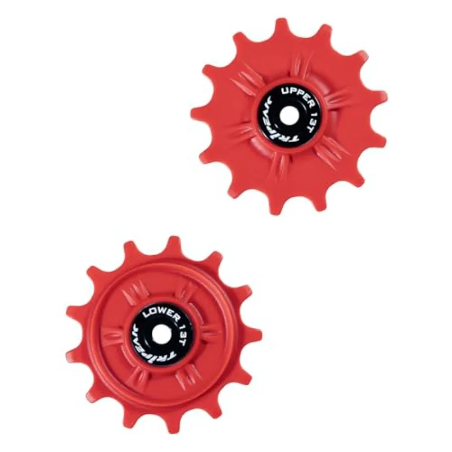 13/13T Jockey Wheel Pulley Set 2 pcs for Shimano 11and12 Speed XTR/XT/SLX Series M91xx/M81xx/M71xx MTB Rear Derailleur
13/13T Jockey Wheel Pulley Set 2 pcs for Shimano 11and12 Speed XTR/XT/SLX Series M91xx/M81xx/M71xx MTB Rear Derailleur