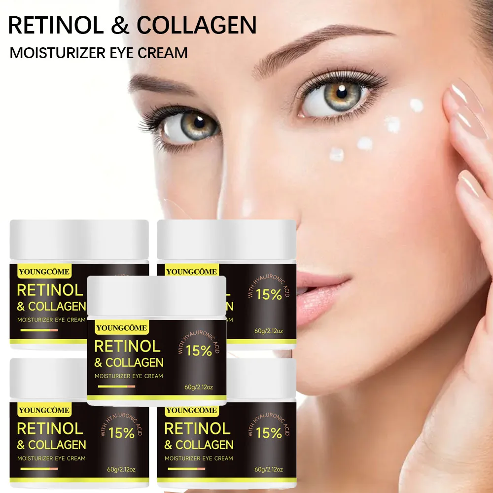 Retinol Anti Aging Eye Cream Moisturizing Wrinkle Remover Collagen Hyaluronic Acid Eye Cream Skin Care Cosmetic Korean NEW 5PC
Retinol Anti Aging Eye Cream Moisturizing Wrinkle Remover Collagen Hyaluronic Acid Eye Cream Skin Care Cosmetic Korean NEW 5PC