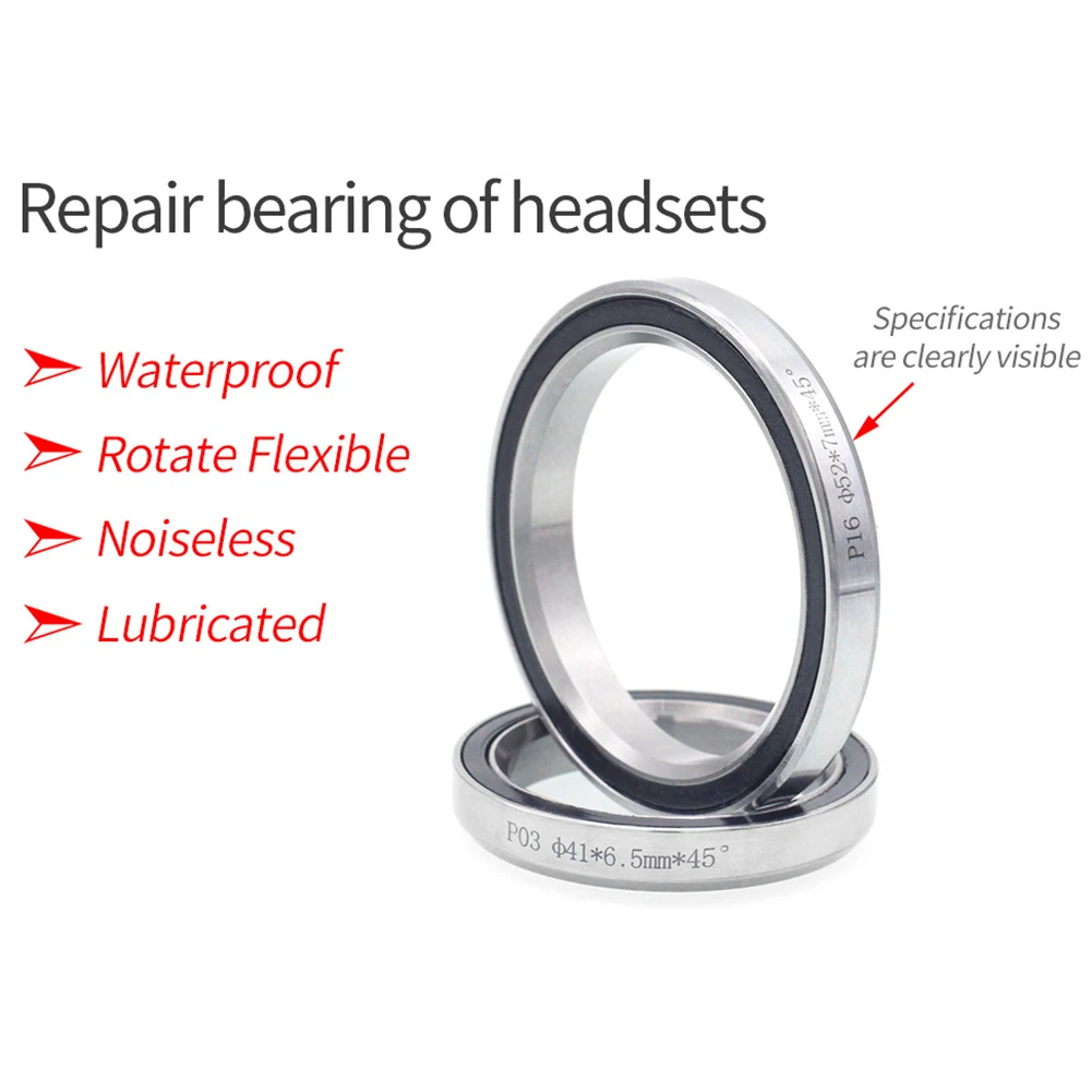 For 44mm Headsets For Mountain Bikes Bike Headset Bearings 44mm Head Repair Bearing Outdoor Cycling Mountain Biking
For 44mm Headsets For Mountain Bikes Bike Headset Bearings 44mm Head Repair Bearing Outdoor Cycling Mountain Biking
