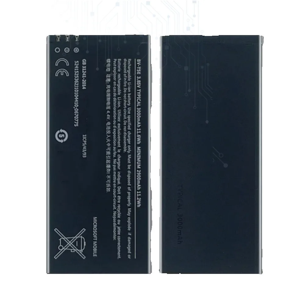 Аккумулятор BV-T5E 3000 мАч для мобильного телефона Microsoft Lumia 950 RM-1106 RM-1104 RM-110 Mcla, высококачественный аккумулятор + номер отслеживания
Аккумулятор BV-T5E 3000 мАч для мобильного телефона Microsoft Lumia 950 RM-1106 RM-1104 RM-110 Mcla, высококачественный аккумулятор + номер отслеживания