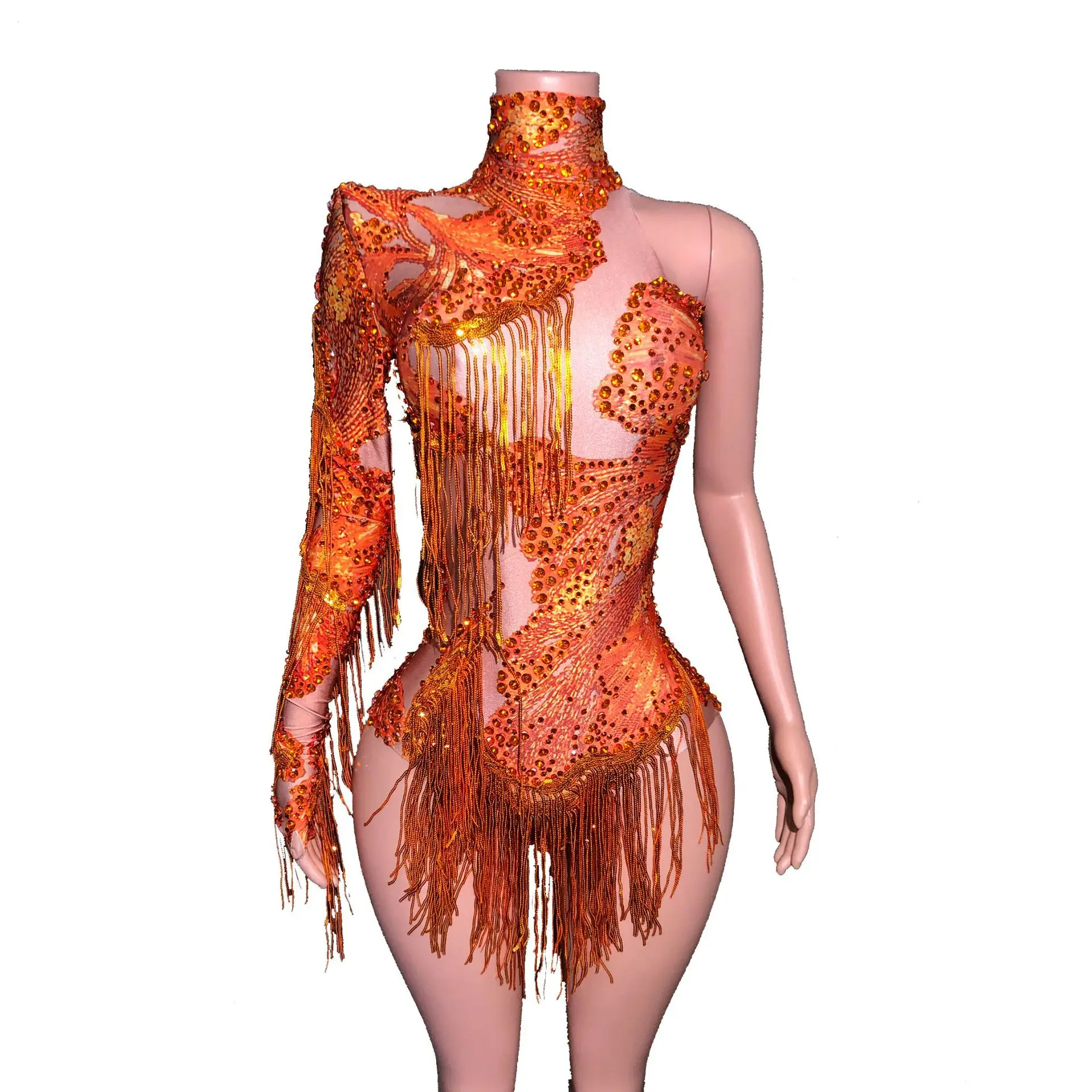 Niche design one-sleeve fringed purple Halloween European and American senior vitality orange design sense one-sleeve high-fork
Niche design one-sleeve fringed purple Halloween European and American senior vitality orange design sense one-sleeve high-fork