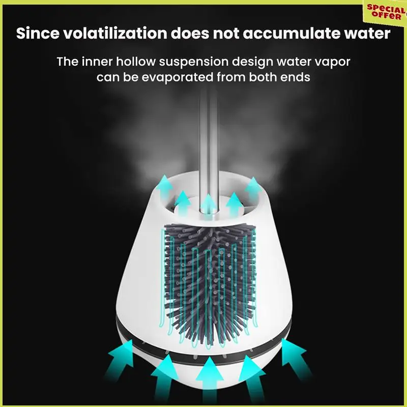 A34R Toilet Brush And Bracket With Long Handle Drip-Proof Easy Assembly Deep Cleaning
A34R Toilet Brush And Bracket With Long Handle Drip-Proof Easy Assembly Deep Cleaning