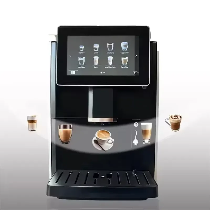 2026Hot Lemo Large Screen Touch Commercial Grade Fully Automatic Italian American One-Button Freshly Ground Steam 15Bar
2026Hot Lemo Large Screen Touch Commercial Grade Fully Automatic Italian American One-Button Freshly Ground Steam 15Bar