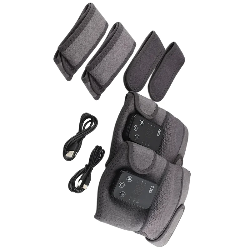 TAIGH-Heated: Согревающий бандаж для колена с беспроводной грелкой и функцией массажа – 2 штуки в упаковке
TAIGH-Heated: Согревающий бандаж для колена с беспроводной грелкой и функцией массажа – 2 штуки в упаковке