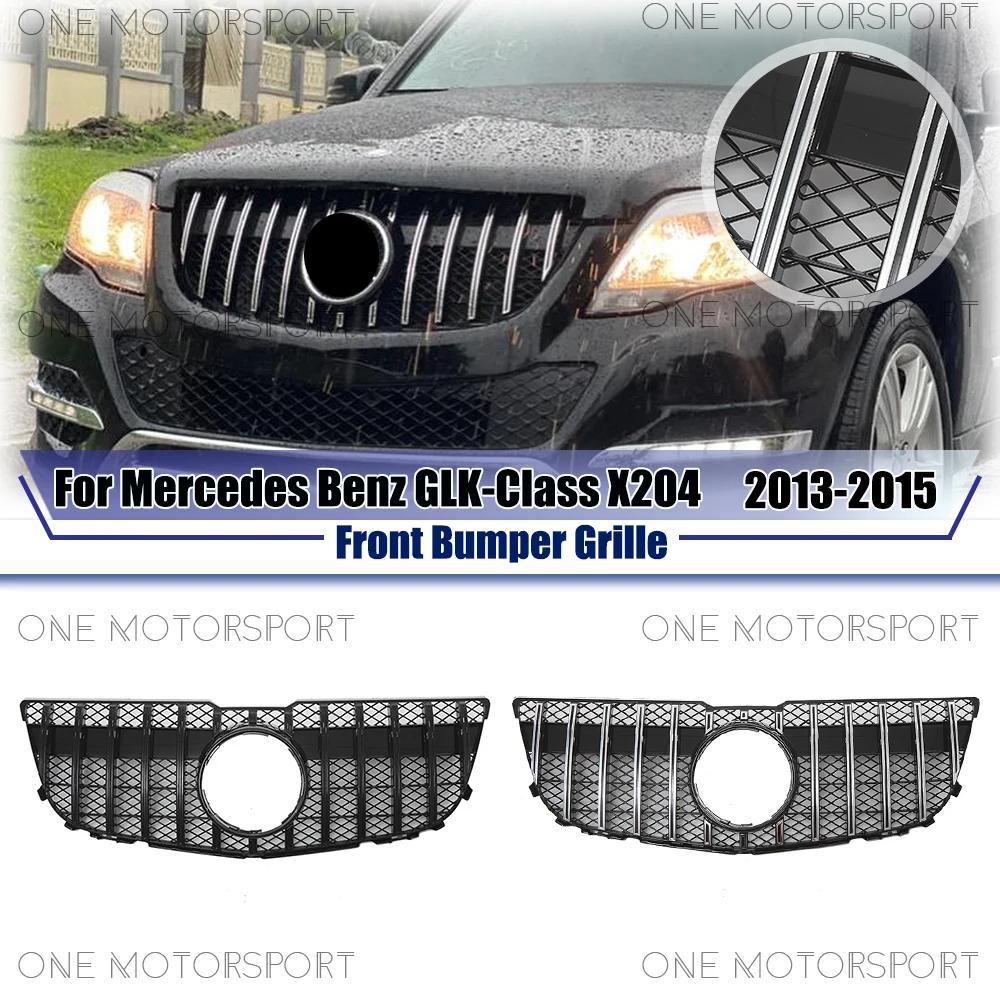 Glossy Black Upper Grille For Mercedes Benz GLK-Class X204 2013-2015 GLK250 GLK300 GLK350 Chrome Silver Front Bumper Grille
Glossy Black Upper Grille For Mercedes Benz GLK-Class X204 2013-2015 GLK250 GLK300 GLK350 Chrome Silver Front Bumper Grille