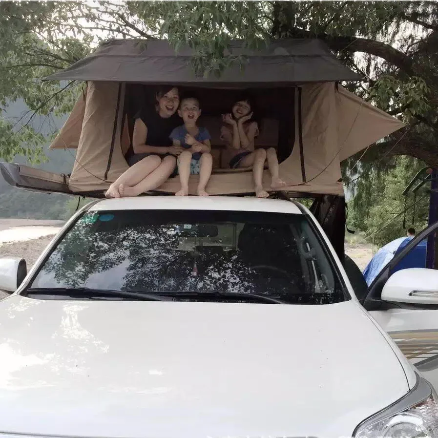 3-4 Person Off Road Car Pick up 4x4 Roof Top Tent with Rack PVC Side Windows and Front Door Rooftop Tent Annex for 2-3 Person
3-4 Person Off Road Car Pick up 4x4 Roof Top Tent with Rack PVC Side Windows and Front Door Rooftop Tent Annex for 2-3 Person