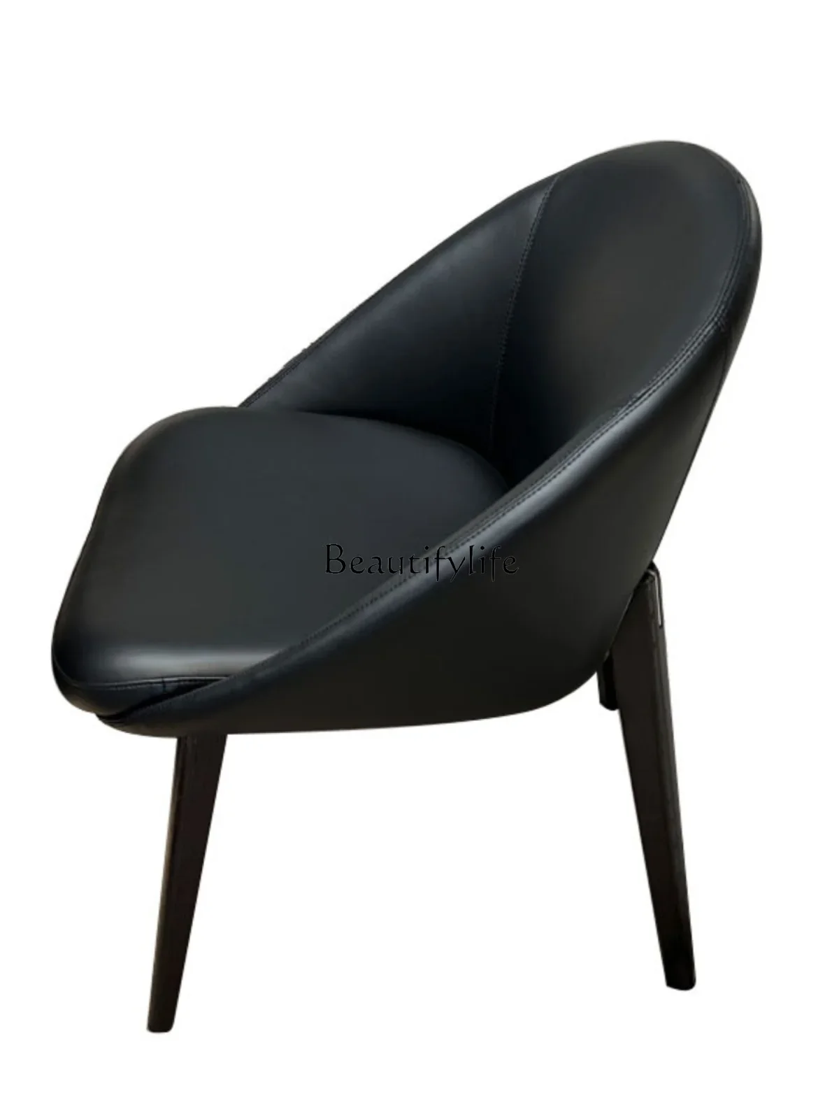 Backrest leisure chair Solid wood fabric luxury villa with Italian minimalist customization
Backrest leisure chair Solid wood fabric luxury villa with Italian minimalist customization