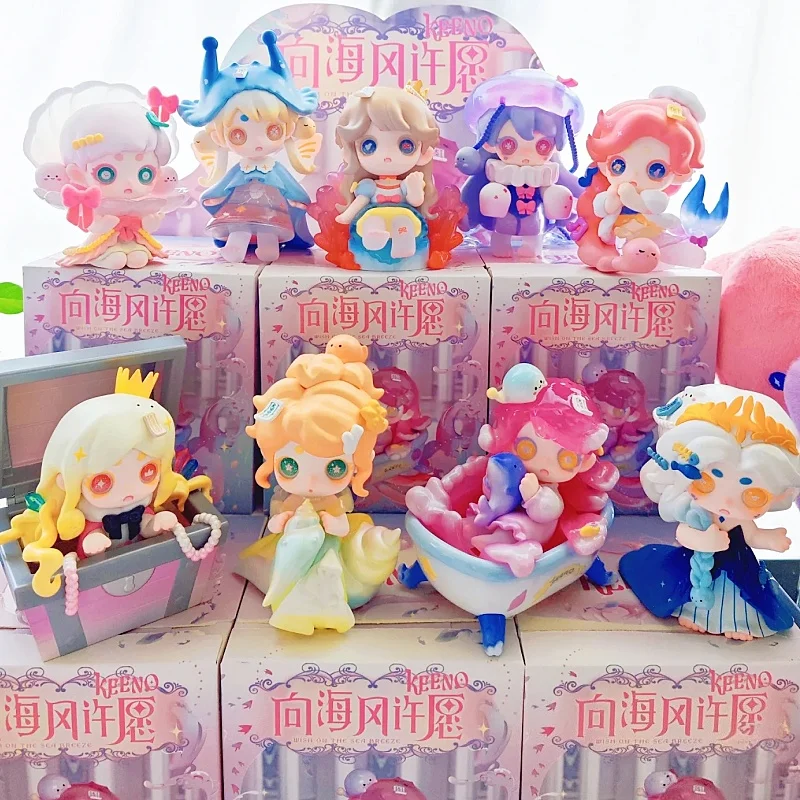 Подлинная серия Keeno Wish On The Sea Breeze, слепая коробка-сюрприз, украшение для рабочего стола, коллекционные игрушки, подарок-сюрприз на день рождения для девочек
Подлинная серия Keeno Wish On The Sea Breeze, слепая коробка-сюрприз, украшение для рабочего стола, коллекционные игрушки, подарок-сюрприз на день рождения для девочек