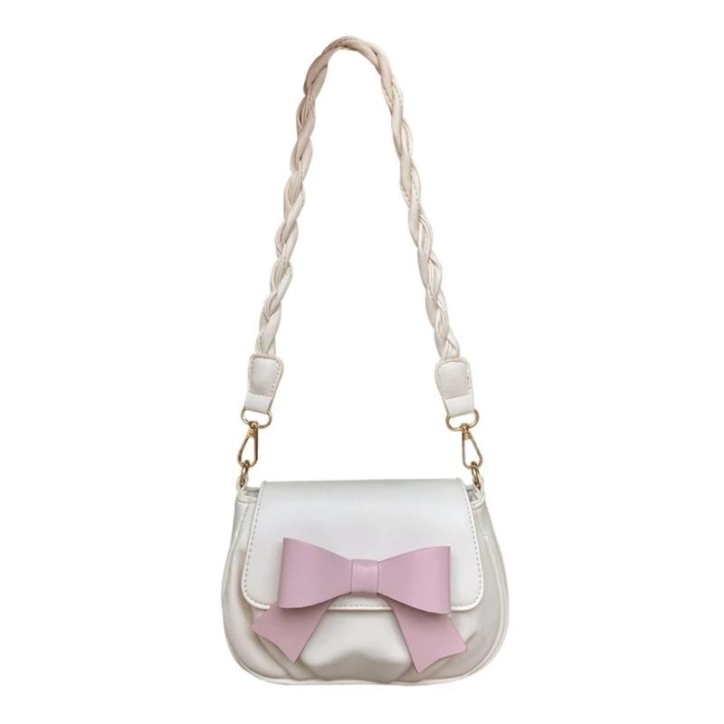 Women Cloud Bags Cute Bowknot Shoulder Bag Vintage PU Leather Messenger Bag Female Small Ruched Crossbody Bag for Daily
Women Cloud Bags Cute Bowknot Shoulder Bag Vintage PU Leather Messenger Bag Female Small Ruched Crossbody Bag for Daily