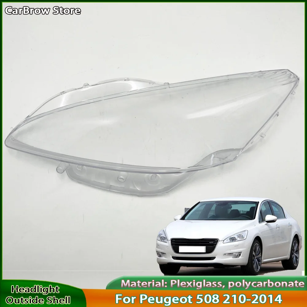 For Peugeot 508 2010 to 2014 Car Accessories Foglight Lens Cover Fogs Lamp Shell Lampshade Transparent Shade Mask
For Peugeot 508 2010 to 2014 Car Accessories Foglight Lens Cover Fogs Lamp Shell Lampshade Transparent Shade Mask