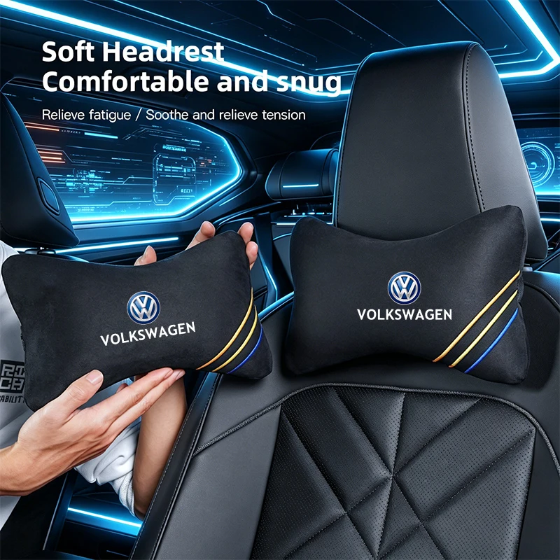 Hub Caps Car Seat Headrest Lumbar Support Auto Logo Neck Pillow For Volkswagen Tiguan Passat Golf Polo Touareg Magotan ID.3 Tour
Hub Caps Car Seat Headrest Lumbar Support Auto Logo Neck Pillow For Volkswagen Tiguan Passat Golf Polo Touareg Magotan ID.3 Tour