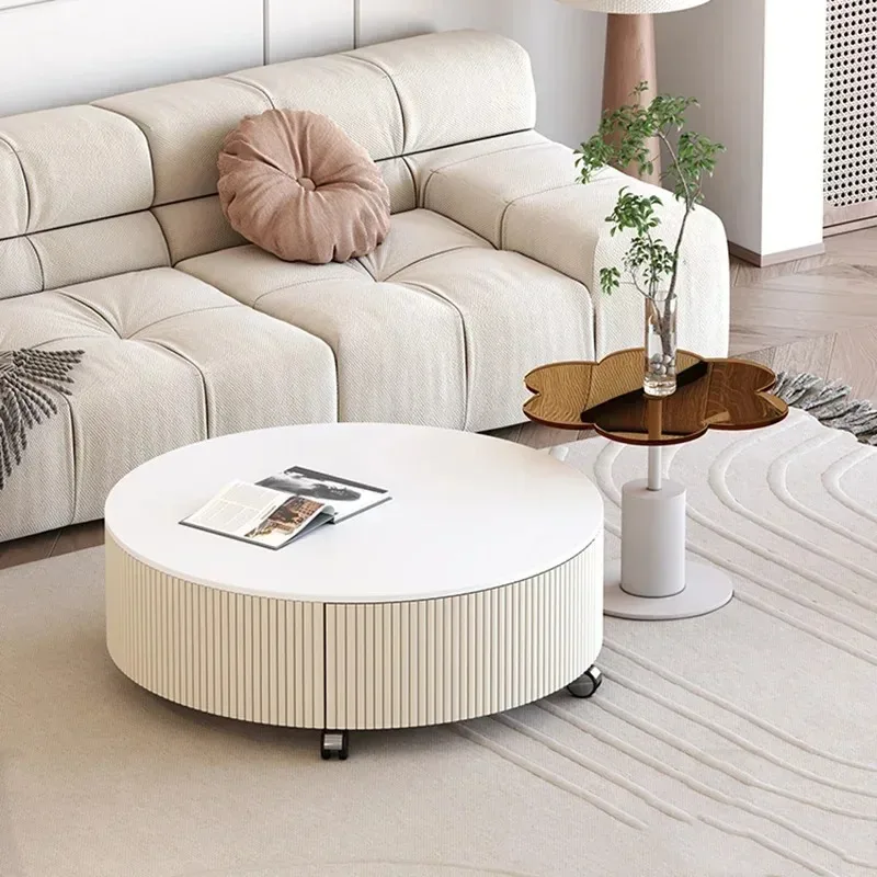 Beauty Nordic Coffee Tables Classic Round Design Living Room Coffee Tables Storage Elegant Mesa Auxiliar Salon Home Furniture
Beauty Nordic Coffee Tables Classic Round Design Living Room Coffee Tables Storage Elegant Mesa Auxiliar Salon Home Furniture