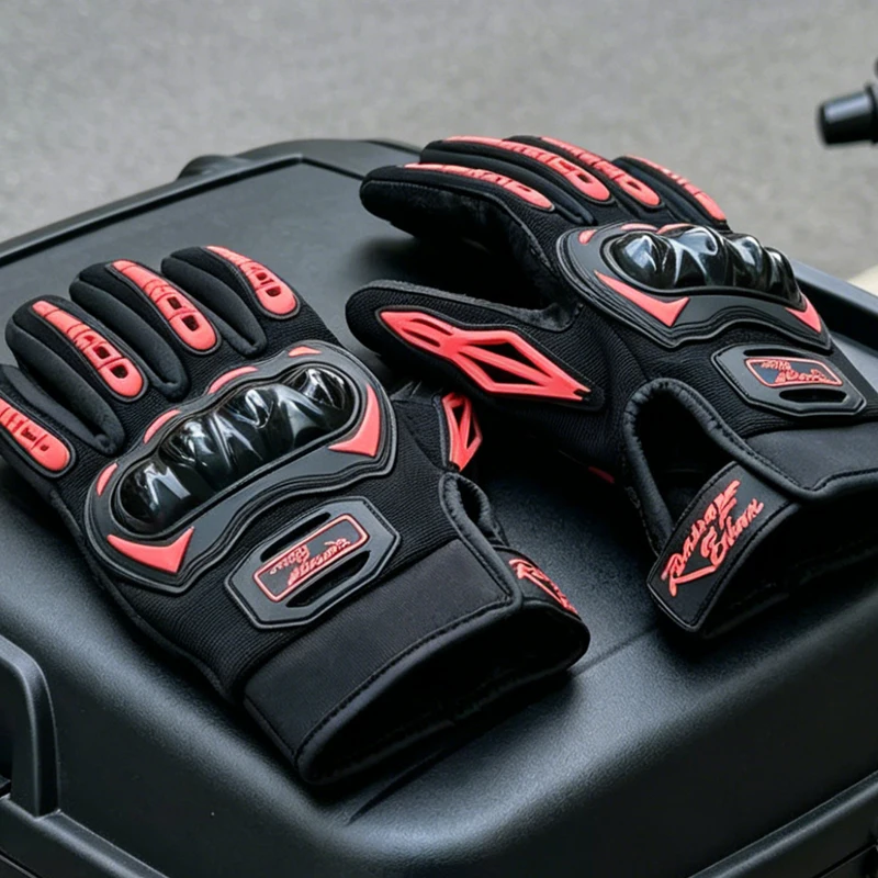 Summer Motorcycle Gloves Full Finger Red Non Slip Wear Resistant Motocross Racing Touch Screen Biker Gear Safety
Summer Motorcycle Gloves Full Finger Red Non Slip Wear Resistant Motocross Racing Touch Screen Biker Gear Safety