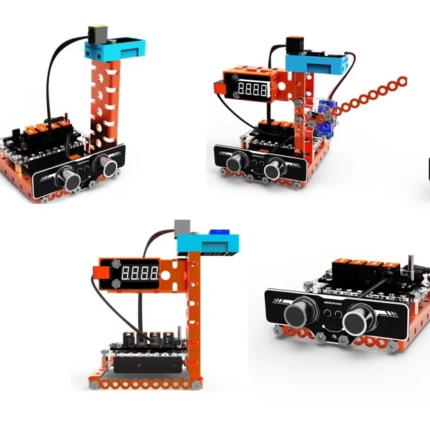 WeeeMake 15-in-1 Intelligent Home Training Kit Smart Educational for Robot Making Kit Orange Gift Package for Maker Boards
WeeeMake 15-in-1 Intelligent Home Training Kit Smart Educational for Robot Making Kit Orange Gift Package for Maker Boards