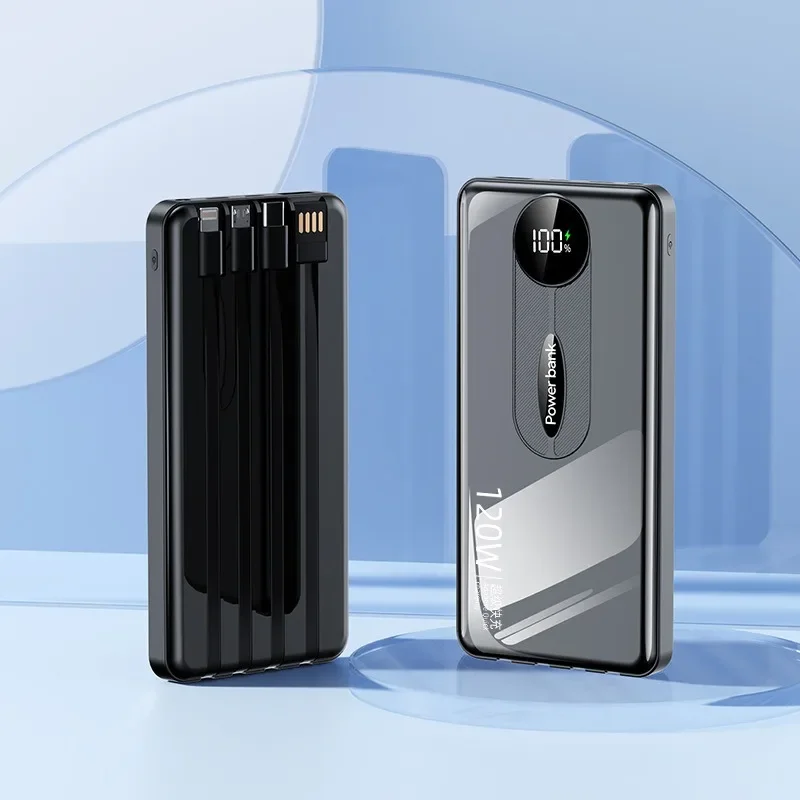 120W 20000mAh Power Bank High Capacity Super Fast Charging Mobile Power External Battery For iPhone Samsung Huawei New 2025
120W 20000mAh Power Bank High Capacity Super Fast Charging Mobile Power External Battery For iPhone Samsung Huawei New 2025