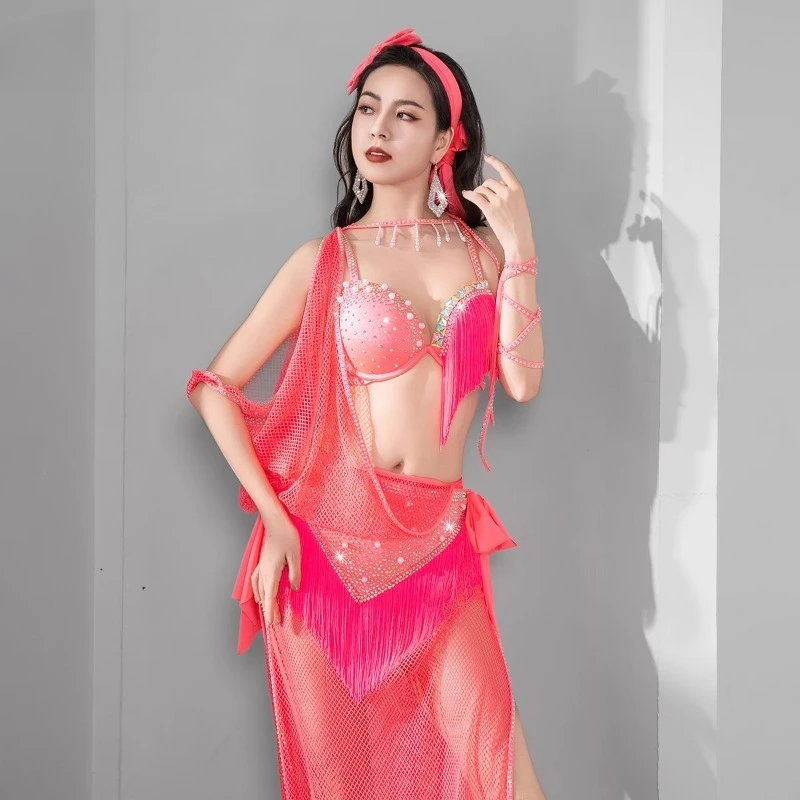 customized bellydance costumes with hot diamond tassel SHAABI robe Eastern dance performance dress lenço quadril dança do ventre
customized bellydance costumes with hot diamond tassel SHAABI robe Eastern dance performance dress lenço quadril dança do ventre