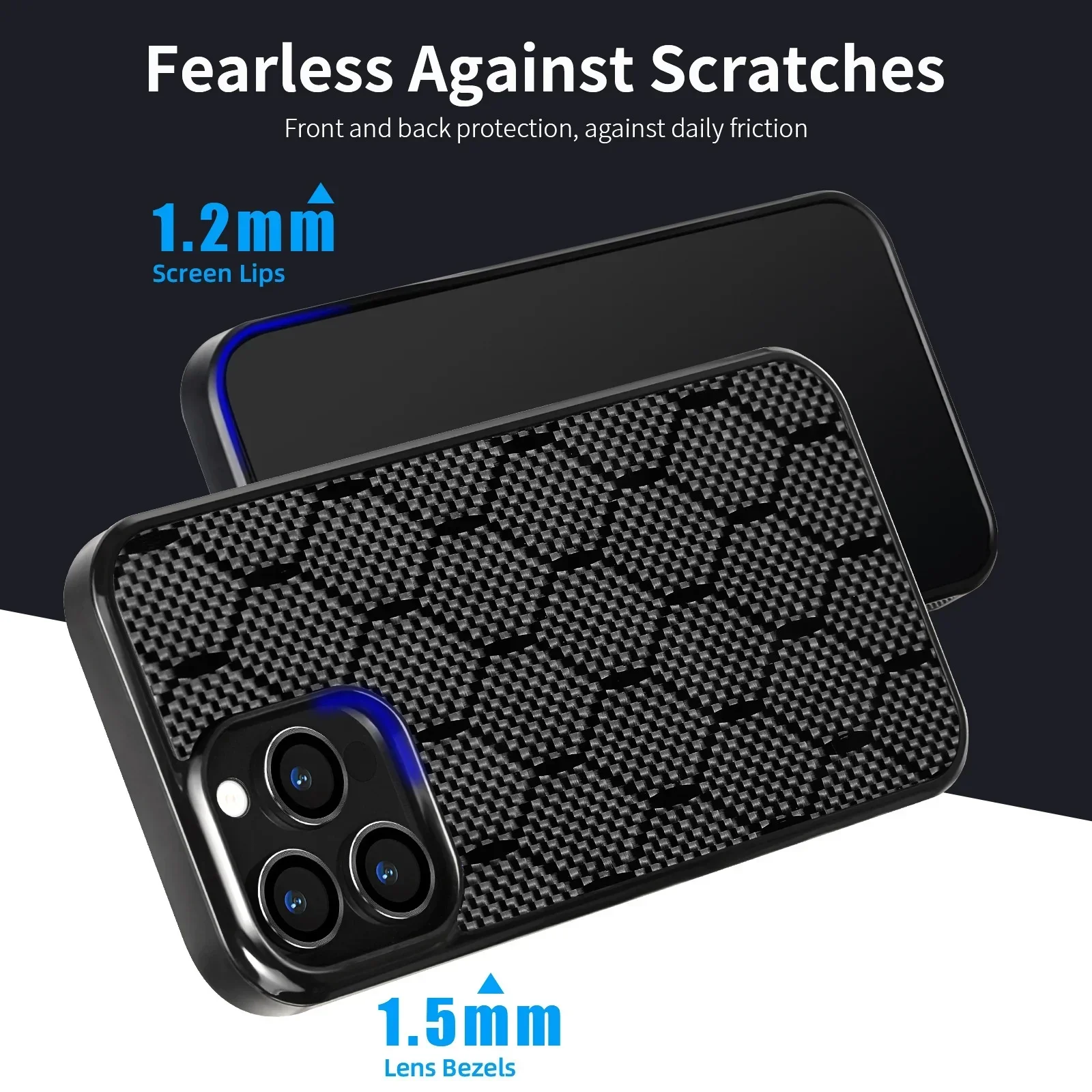 Square Honeycomb Magnetic 3K Carbon Fiber Phone Case for IPhone 16 Pro Max 16 Plus 13 12 11 14 15 Pro Max Case Anti-fall Shell
Square Honeycomb Magnetic 3K Carbon Fiber Phone Case for IPhone 16 Pro Max 16 Plus 13 12 11 14 15 Pro Max Case Anti-fall Shell