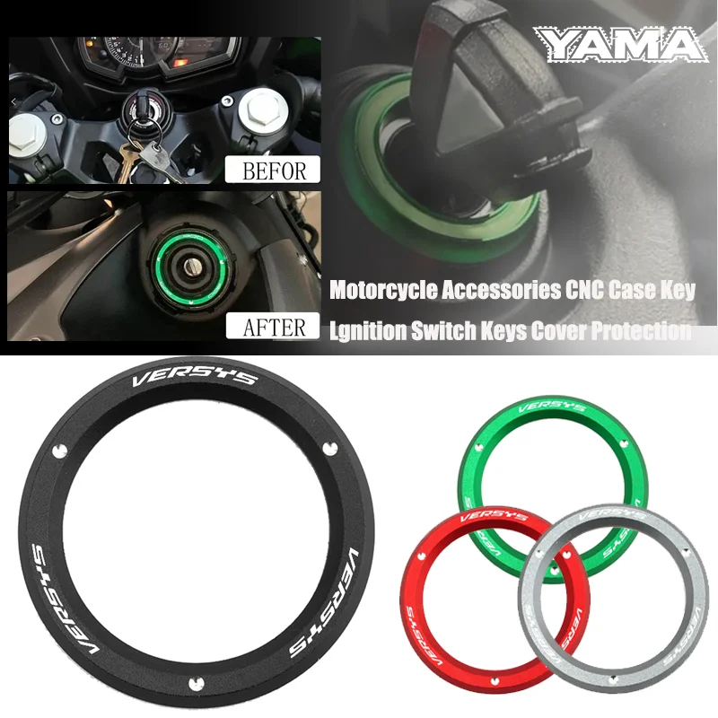 For KAWASAKI Versys 1000 650 CC 300X 1100 1100SX Motorcycle Accessories CNC Case Key Lgnition Switch Keys Cover Protection
For KAWASAKI Versys 1000 650 CC 300X 1100 1100SX Motorcycle Accessories CNC Case Key Lgnition Switch Keys Cover Protection