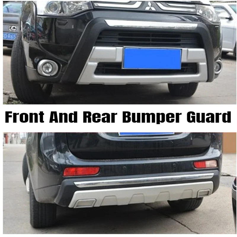 Fit For Mitsubishi Outlander 2013-2015 Front + Rear Bumper Protector Guard High Quality ABS Plastic body Kit
Fit For Mitsubishi Outlander 2013-2015 Front + Rear Bumper Protector Guard High Quality ABS Plastic body Kit