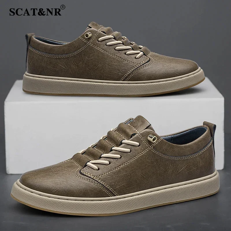 Spring Men's Casual Genuine Leather Oxford Shoes Comfortable Soft Soles Designer Outdoor Luxury Shoes for Men Big Size:37-47
Spring Men's Casual Genuine Leather Oxford Shoes Comfortable Soft Soles Designer Outdoor Luxury Shoes for Men Big Size:37-47
