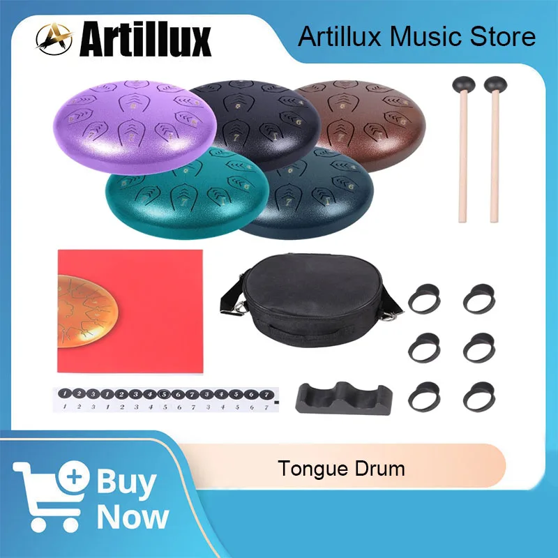 1Pc Tongue Drum 8 Inches 11 Tones Portable Durable for Outdoor Activities Yoga Relax Professional Percussion Instruments Gift
1Pc Tongue Drum 8 Inches 11 Tones Portable Durable for Outdoor Activities Yoga Relax Professional Percussion Instruments Gift