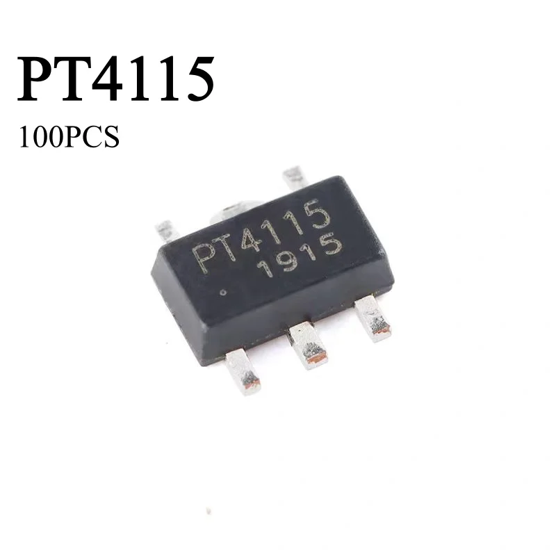 PT4115 LED Constant Current Driver IC 30V/1.2A PWM Dimming High Dimming Ratio SOT-89-5
PT4115 LED Constant Current Driver IC 30V/1.2A PWM Dimming High Dimming Ratio SOT-89-5