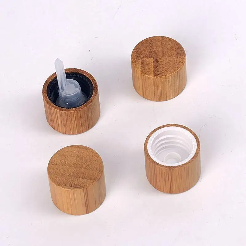 10pcs/lot 18/410 Bamboo Wood Essential Oil Bottle with Screw Euro Dropper Cap and Drip Plug 18 Tooth Plastic Pattern Cap
10pcs/lot 18/410 Bamboo Wood Essential Oil Bottle with Screw Euro Dropper Cap and Drip Plug 18 Tooth Plastic Pattern Cap