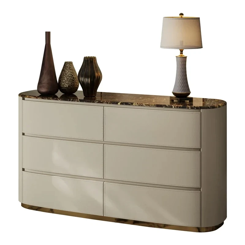 Light luxury six-bucket cabinet dining side cabinet Italian fashion custom high-end living room bedroom TV cabinet
Light luxury six-bucket cabinet dining side cabinet Italian fashion custom high-end living room bedroom TV cabinet