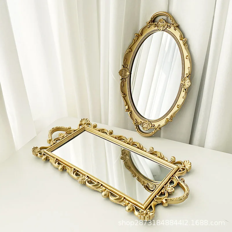 Nordic Light Luxury Retro Gold Storage Tray Square Cake Plate Glass Mirror Storage Plate Photography Prop Plate
Nordic Light Luxury Retro Gold Storage Tray Square Cake Plate Glass Mirror Storage Plate Photography Prop Plate