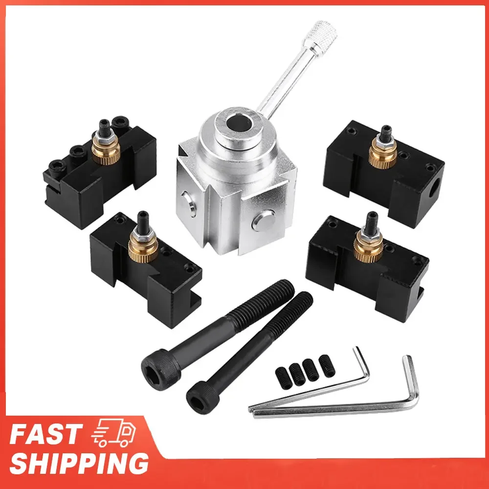 Набор держателей для токарного станка, быстросменный мини-токарный станок из алюминиевого сплава, комплект держателей для инструмента и аксессуары для токарного станка
Набор держателей для токарного станка, быстросменный мини-токарный станок из алюминиевого сплава, комплект держателей для инструмента и аксессуары для токарного станка