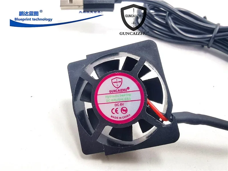 pa GUNCAIZHU mute 3010 3CM 5V miniature 30*31*10MM USB plug cooling fan
pa GUNCAIZHU mute 3010 3CM 5V miniature 30*31*10MM USB plug cooling fan