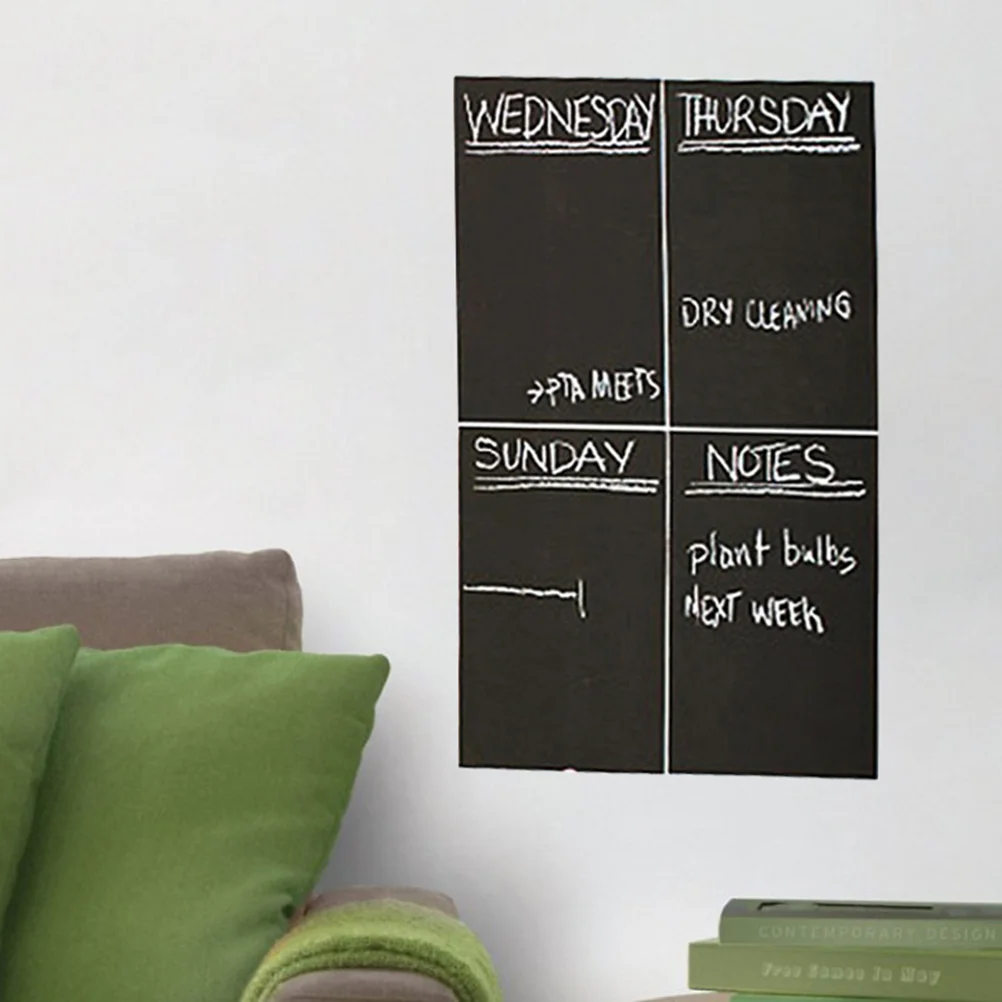 4pcs 20x30cm A4 Removable Chalkboard Wall Sticker Blackboard Decal Chalk black board stickers
4pcs 20x30cm A4 Removable Chalkboard Wall Sticker Blackboard Decal Chalk black board stickers