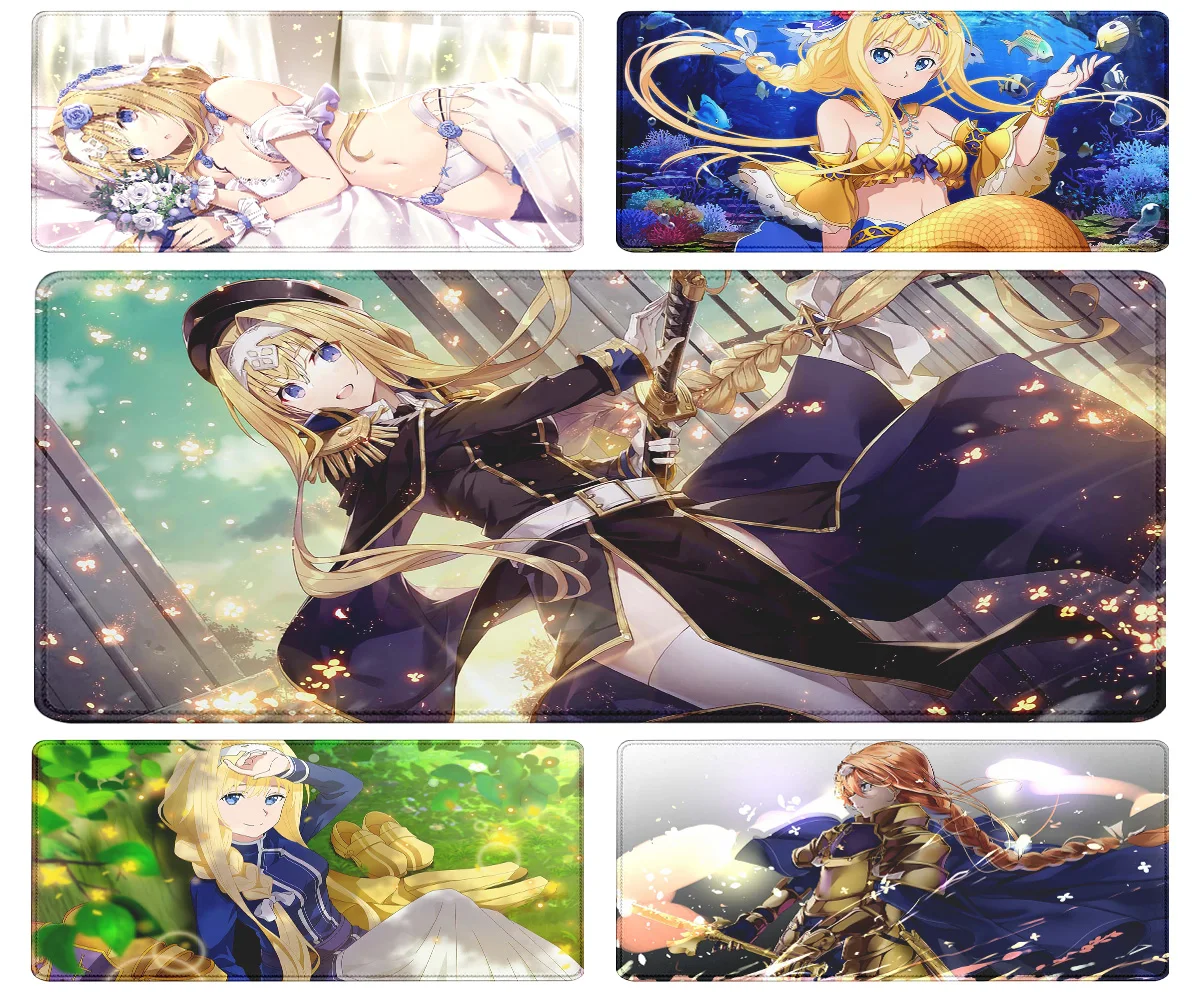 Anime Large Mouse Pad Sword Art Online Alice Schuberg Accessories Keyboard DeskMat ComputerCabinet Deskmat Anime tecladoMousepad
Anime Large Mouse Pad Sword Art Online Alice Schuberg Accessories Keyboard DeskMat ComputerCabinet Deskmat Anime tecladoMousepad