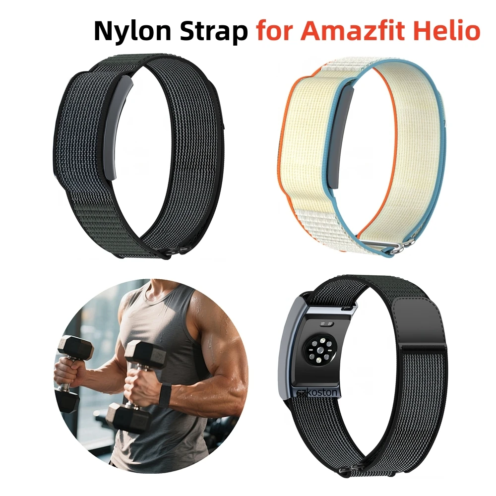 Нейлоновый спортивный ремешок для Amazfit Helio, ремешок 22 мм, дизайн петли, фитнес-трекер, регулируемый дышащий сменный браслет
Нейлоновый спортивный ремешок для Amazfit Helio, ремешок 22 мм, дизайн петли, фитнес-трекер, регулируемый дышащий сменный браслет