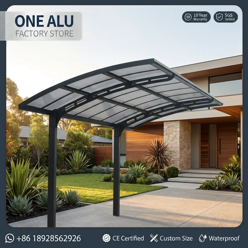 OneAlu Modular Carport: Aluminum Frame Vehicle Shelter for Custom Driveway Installations
OneAlu Modular Carport: Aluminum Frame Vehicle Shelter for Custom Driveway Installations
