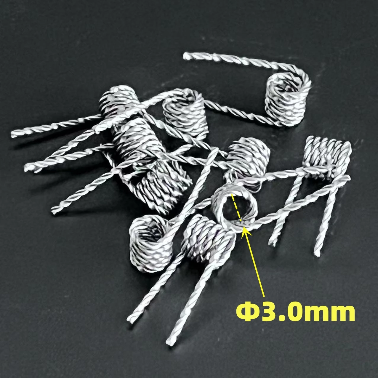 Высокотемпературный нагревательный элемент катушки, нихромовый электрический плавленый провод сопротивления, кабели Clapton общего назначения, художественные аксессуары
Высокотемпературный нагревательный элемент катушки, нихромовый электрический плавленый провод сопротивления, кабели Clapton общего назначения, художественные аксессуары