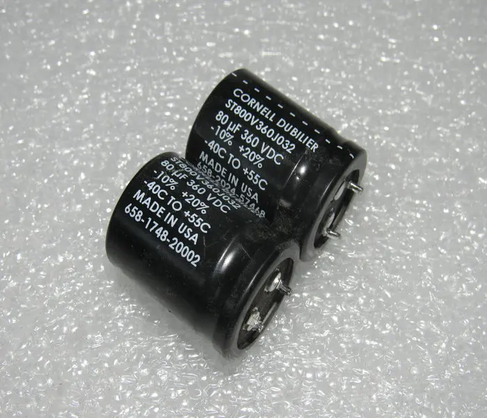 10PCS/USA, large D 360V80UF high voltage bile machine filter electrolytic capacitor
10PCS/USA, large D 360V80UF high voltage bile machine filter electrolytic capacitor