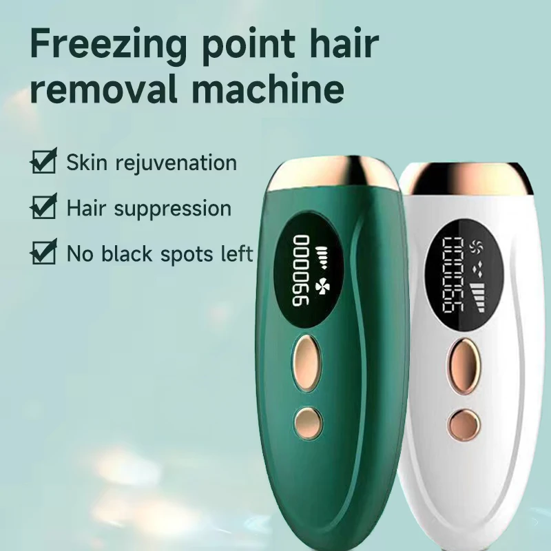 Portable IPL hair remover, suitable for home use, a device that permanently removes body and facial hair painlessly, 999999 unit
Portable IPL hair remover, suitable for home use, a device that permanently removes body and facial hair painlessly, 999999 unit
