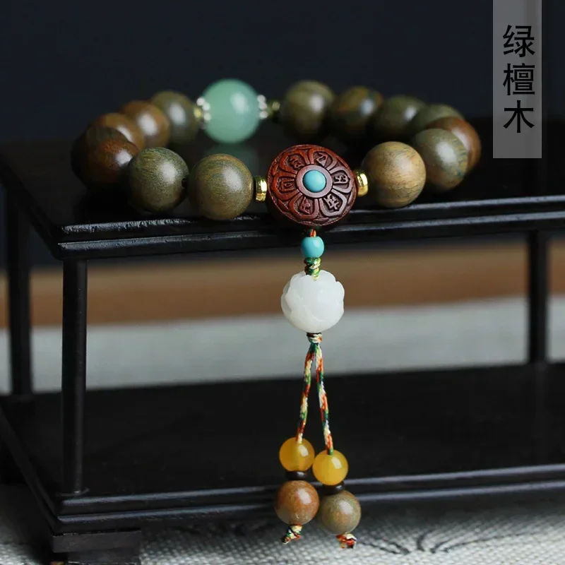 Green sandalwood DIY six words proverbs hand string 1.2×14 men and women's literary bracelet beads manufacturers wholesale
Green sandalwood DIY six words proverbs hand string 1.2×14 men and women's literary bracelet beads manufacturers wholesale