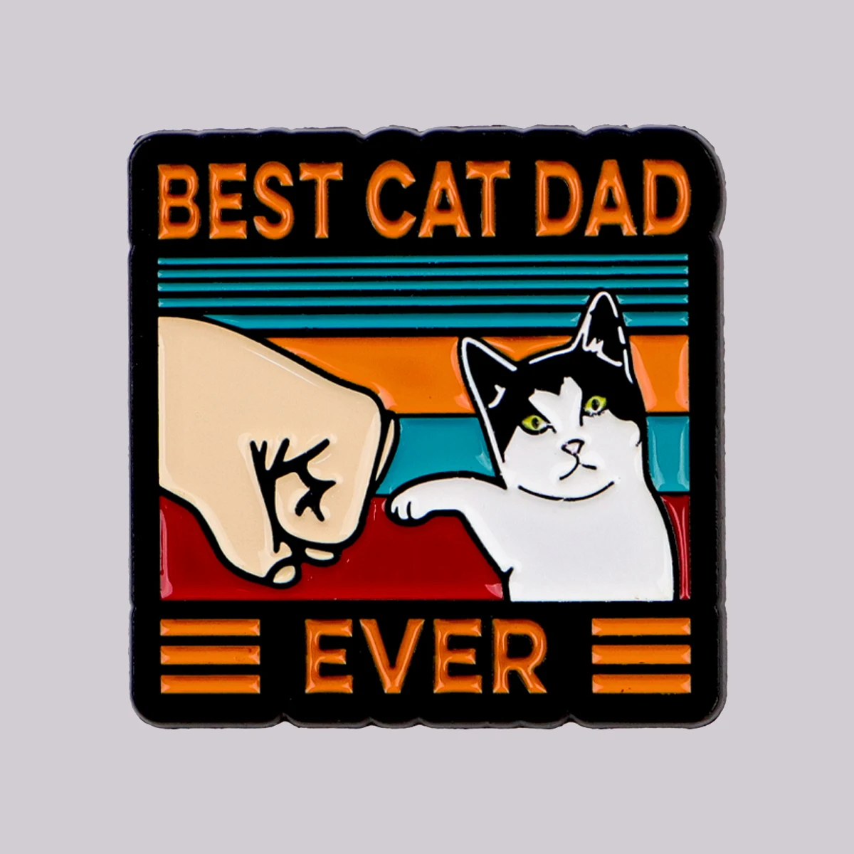 BEST CAT DAD Enamel Pin Cute Brooch Pines Lapel Pins Badge on Backpack Clothing Accessories Animal Jewelry Friends Gifts
BEST CAT DAD Enamel Pin Cute Brooch Pines Lapel Pins Badge on Backpack Clothing Accessories Animal Jewelry Friends Gifts