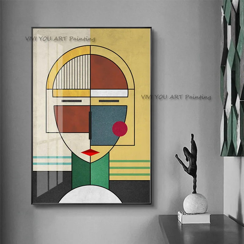 2023 Color Figure Room Decor 100%Handmade Face Oil Painting On Canvas Simple Creative Girl Wall Art Picture For Home Decoration
2023 Color Figure Room Decor 100%Handmade Face Oil Painting On Canvas Simple Creative Girl Wall Art Picture For Home Decoration